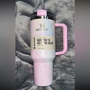 NEW Stanley pink Water Color tumblr 40 oz